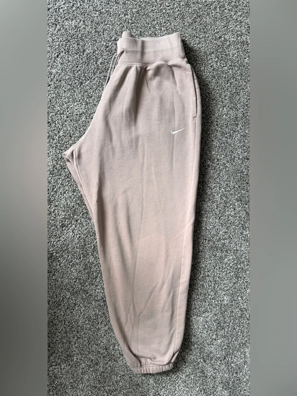Nike Pink Tan Fleece Joggers